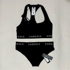 Versace bra and brief